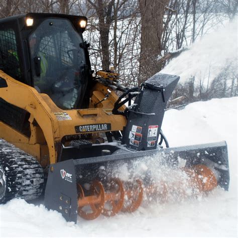 skid steer snow blowers clearance